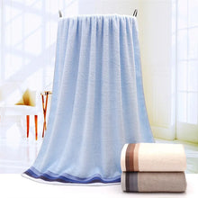 Bamboo fiber Bath Towel 140x70cm Soft Thick Super Absorbent Antibacterial