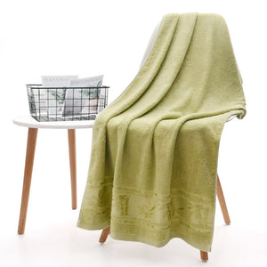 Bamboo Fiber Bath Towel 140x70cm (27x55") Solid Colors Quick Absorbency High Quality