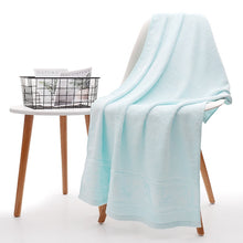Bamboo Fiber Bath Towel 140x70cm (27x55") Solid Colors Quick Absorbency High Quality