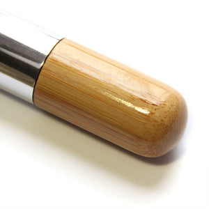 Professional Bamboo Blusher Makeup Brush with Superfine Anti-allergic Hair